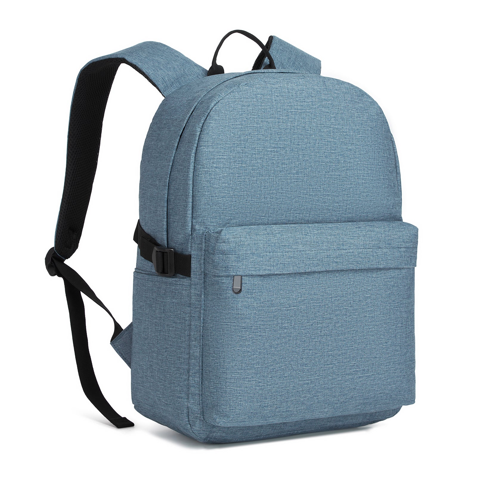 Kono Durable Polyester Everyday Backpack With Sleek Design - Blue