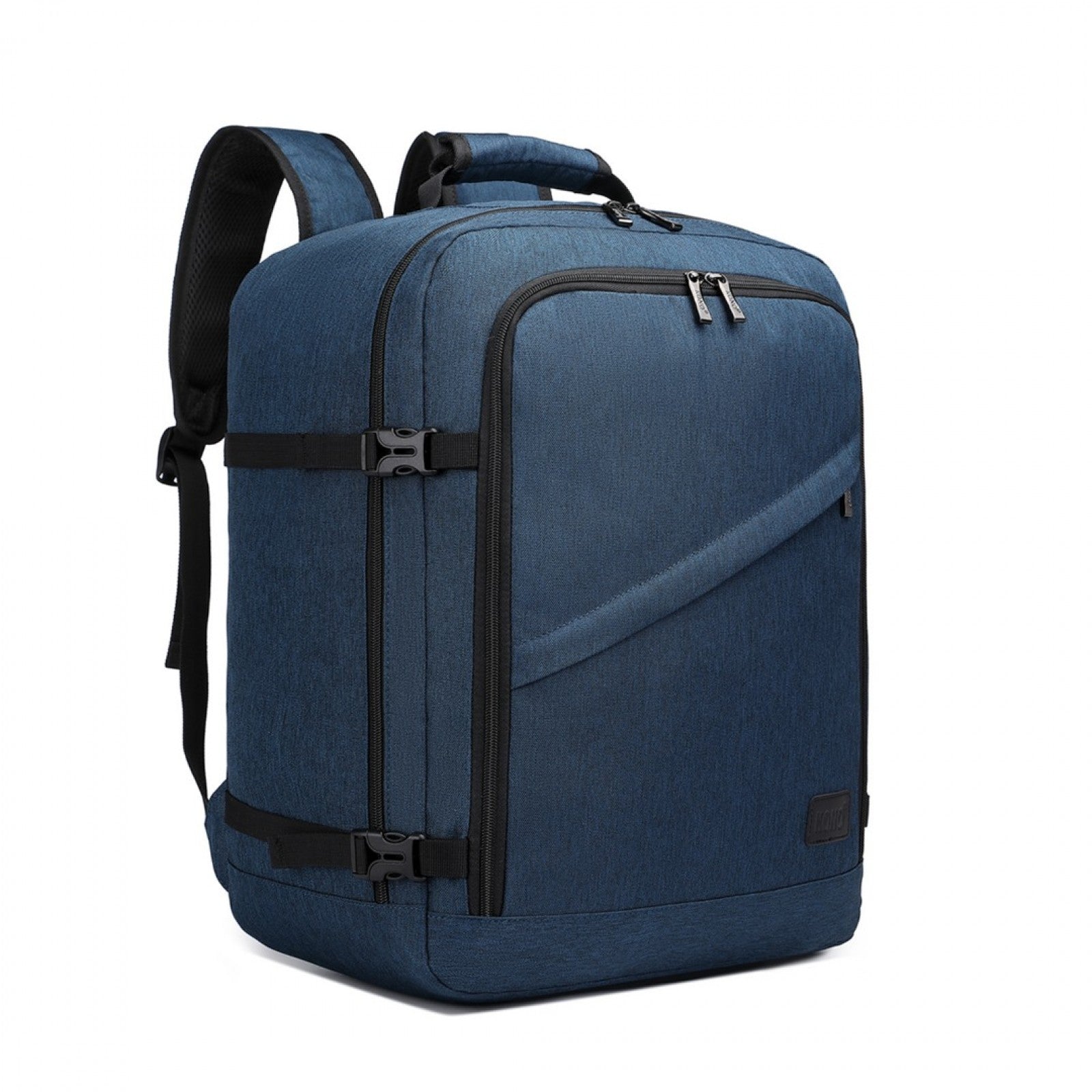 Kono Lightweight Cabin Bag Travel Business Backpack - Navy