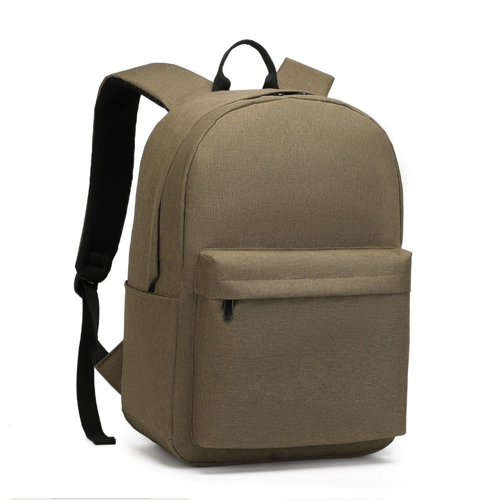 Kono Durable Polyester Everyday Backpack With Sleek Design - Brown