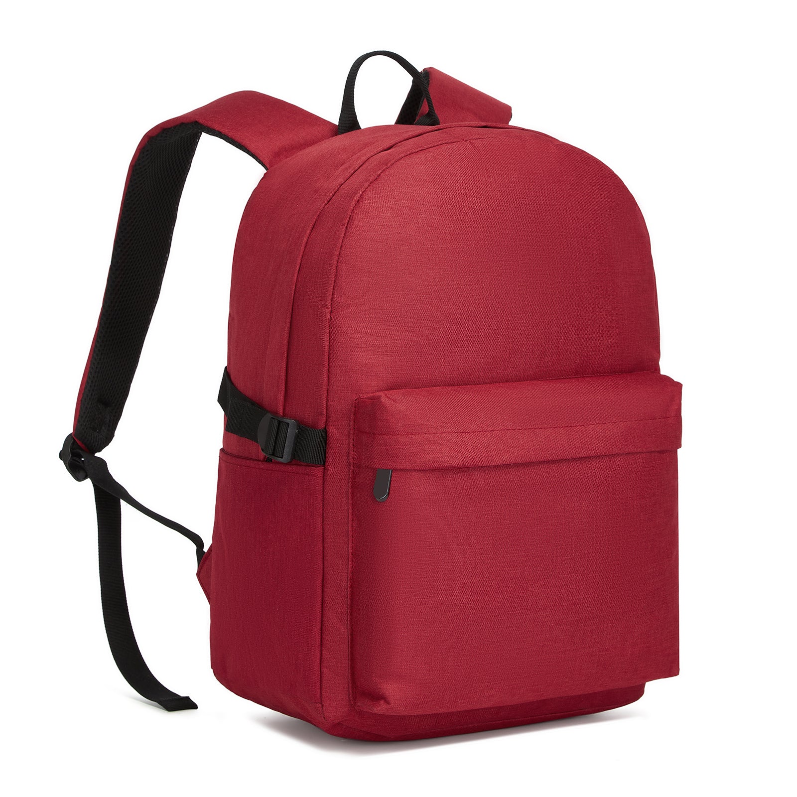 Kono Durable Polyester Everyday Backpack With Sleek Design - Red