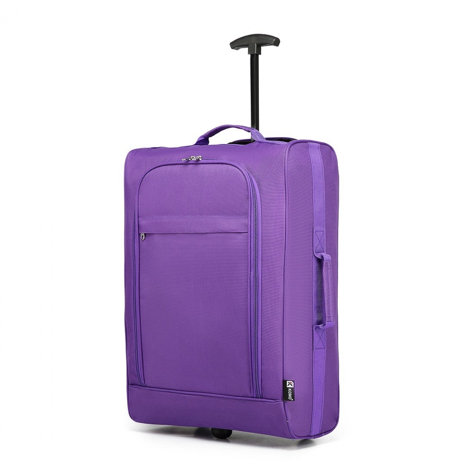 Kono CABIN SIZE SOFT SHELL HAND LUGGAGE - PURPLE