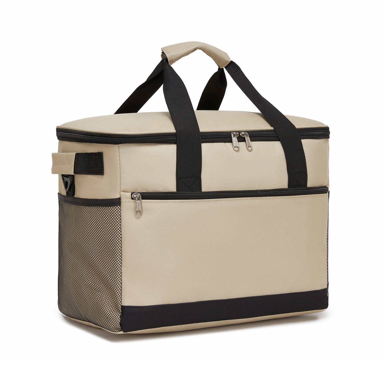 Kono Large 30L Portable Lunch Bag with Enhanced Insulation–Compact & Convenient for Travel and Commuting - Khaki