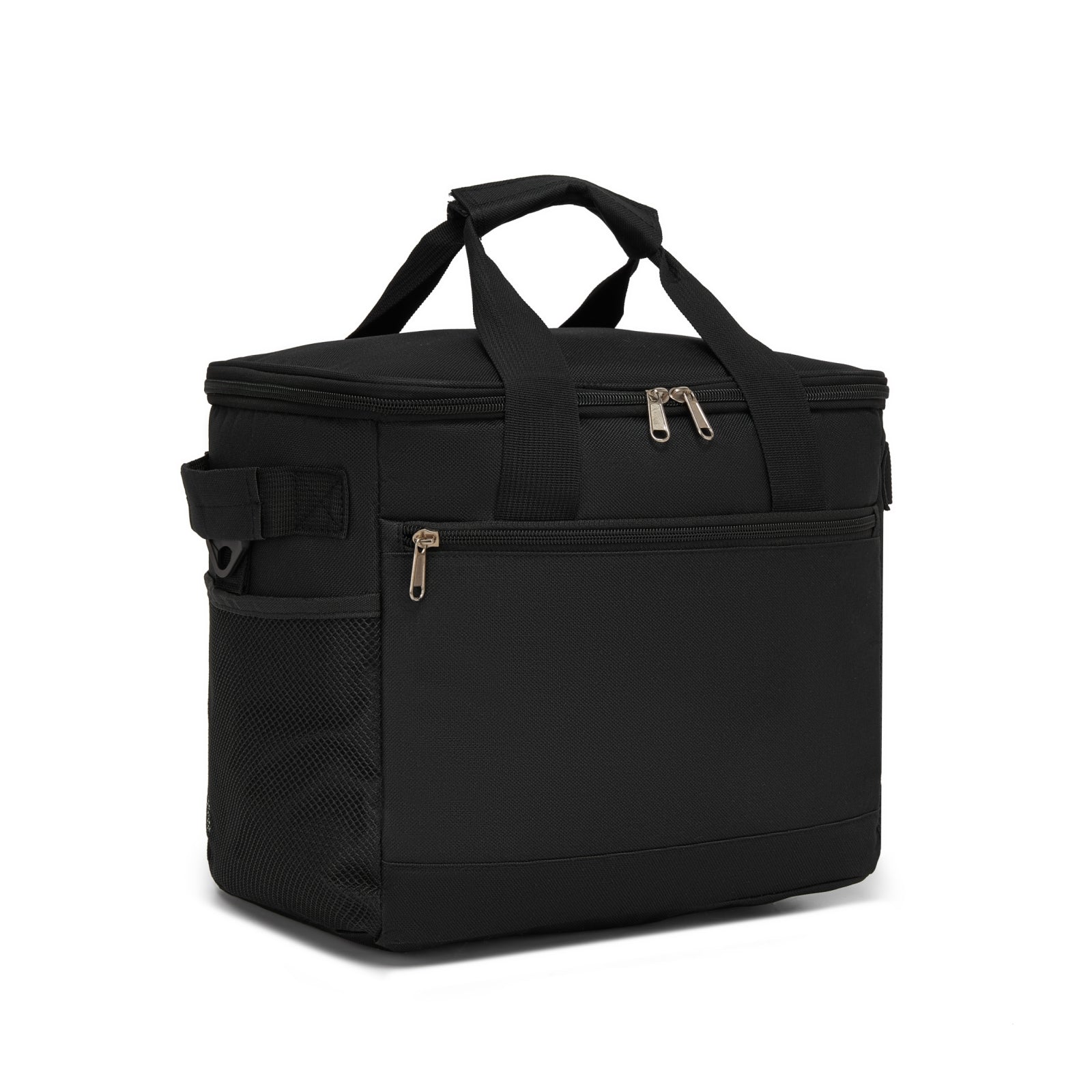 Kono Small 20L Portable Lunch Bag with Enhanced Insulation–Compact & Convenient for Travel and Commuting - Black