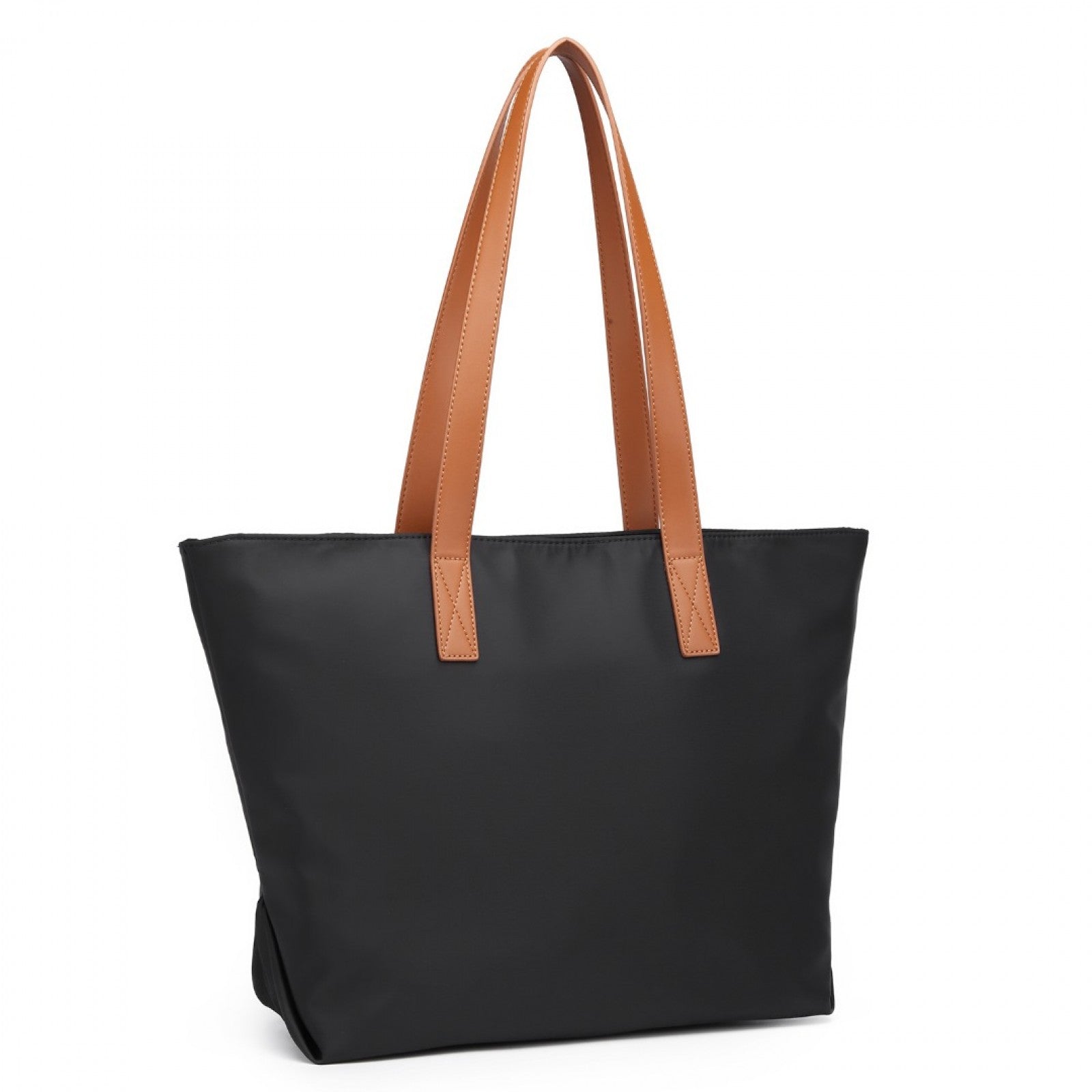 Miss Lulu Casual Waterproof Shopping Tote Bag - Black