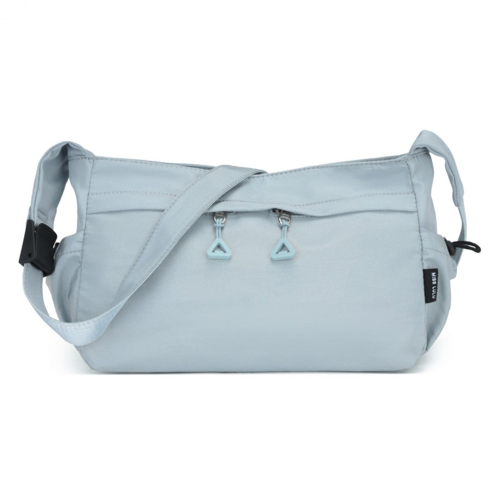 Miss Lulu Ultra-Light Water-Resistant Urban Casual Commuter Crossbody Bag - Blue