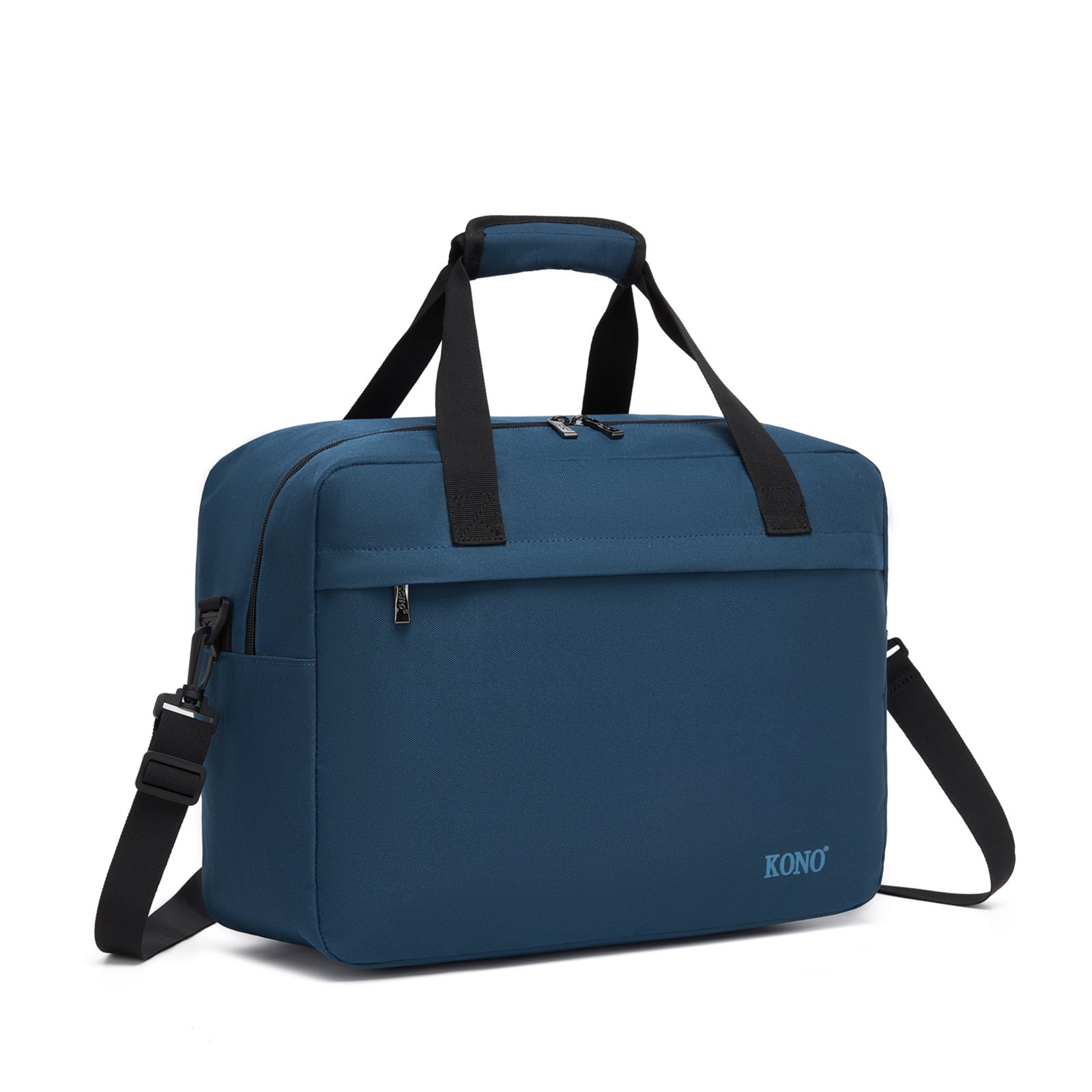 Kono 40×30×20 cm Large-Capacity Travel Bag–Airline-Approved Underseat Cabin Bag,Perfect for Fitness,Travel,and Weekend Getaways - Navy